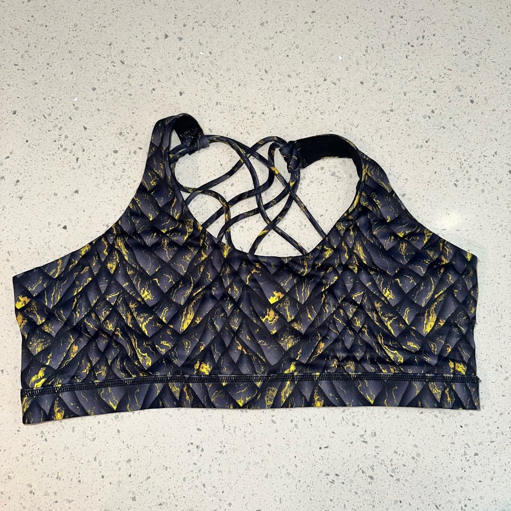 CVG Dragon scale butterfly back Women's Sports Bra
